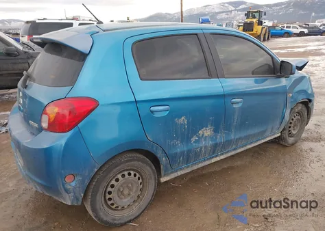 2015 Mitsubishi Mirage De z USA, uszkodzony, nr VIN ML32A3HJ8FH056415